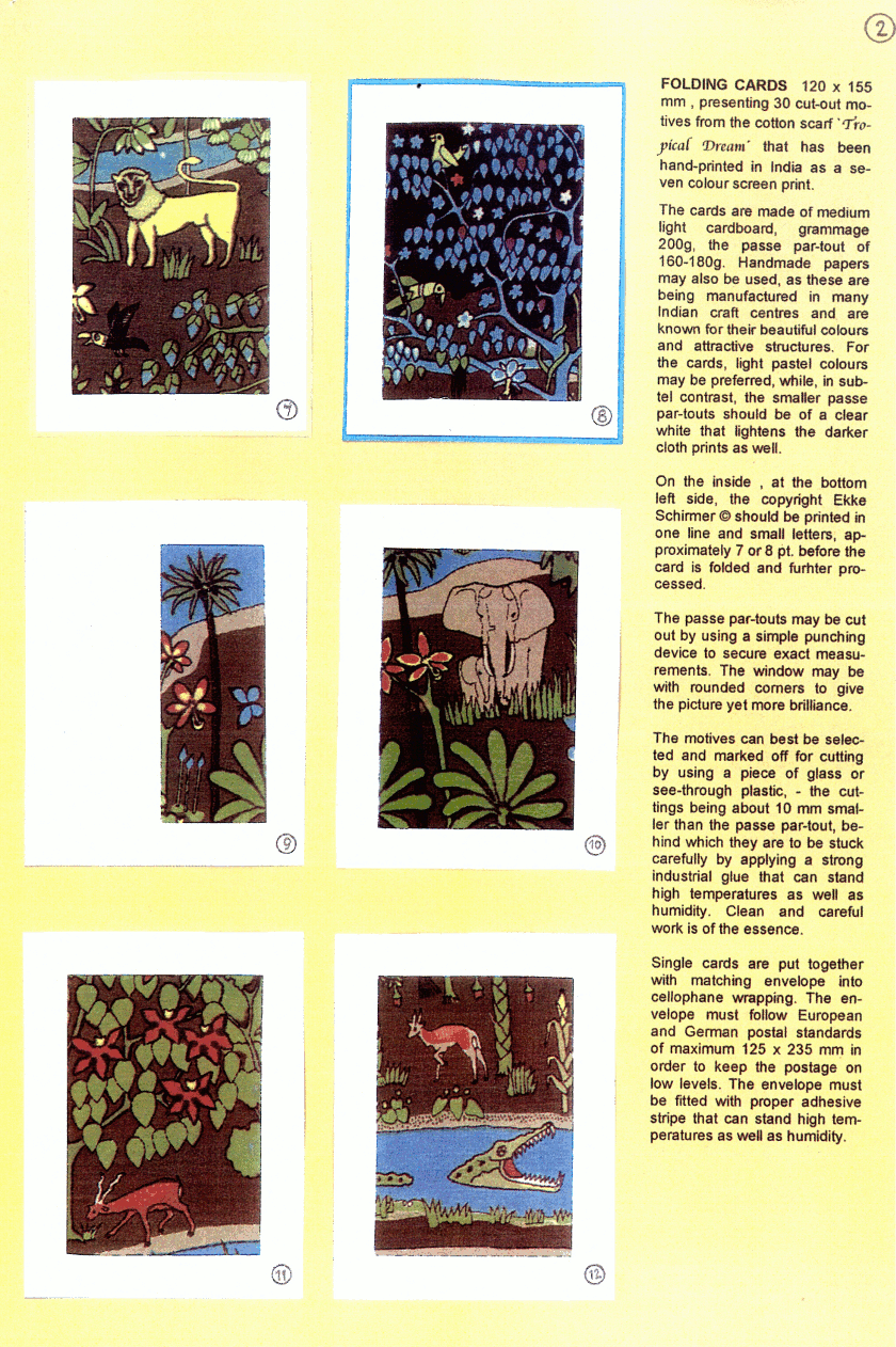 Textile Klappkarten (2)